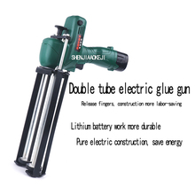 1PC Handheld Electric Glue Gun Labor-saving Glue Gun 8.4V Electric Double-tube Hydraulic Glue Ceramic Tile Seam Sealant Gun 2024 - buy cheap