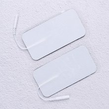 2pcs/lot Digital Therapy Machine Massager Electrode Pads for Tens Units White Cloth for Slimming Massage 2024 - buy cheap