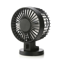 Mini ventilador de mesa usb, portátil, lâminas turbo, refrigerador de ar silencioso para casa, escritório, computador, desktop 2024 - compre barato