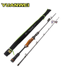 YUANWEI 2Secs Wood Handle Casting Rod 1.98m 2.1m 2.4m ML/M/MH FUJI Accessories Carbon Lure Fishing Rod Pesca Peche Fishing Stick 2024 - buy cheap