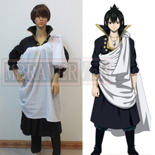 Free Shipping Fairy Tail Zeref Cosplay Costume Custom Made Free Shipping 2024 - buy cheap
