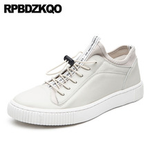 Fashion Italian Men Shoes Brands Designer High Quality Black Casual Skate British Style Sneakers Brand Trainers Runway White 2024 - buy cheap