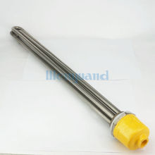 380V 15000W DN40 1-1/2" BSP Male 201 Stainless Steel Head & Tube Electric Water Heater Element For Tank 2024 - buy cheap