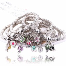 10 Styles Cage Perfume Essential Oil Diffusion Corn Chain Bracelet Elastic Exquisite Aroma Bracelet Creative Fashion Jewelry 2024 - buy cheap