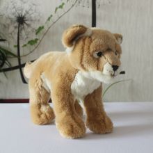 León de peluche de la vida Real para niños, juguetes para niños, lindo león africano, juguete de buena calidad 2024 - compra barato