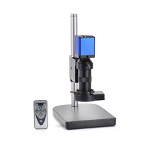 16MP Microscope Camera Kit HDMI USB Industrial Digital Camera 100X C-mount Lens 40 LED Light Stand Holder for PCB Repair DIY 2024 - buy cheap