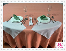 100" squared  Polyester Tablecloth Wedding Reception/Rehearsal Linens 10pcs for free shipping 2024 - buy cheap