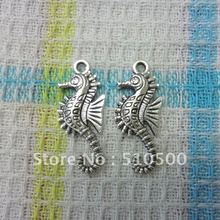 80pcs lovely Tibetan silver Hippocampus charm pendant zinc alloy pendant DIY fashion jewelry accessories 2024 - buy cheap