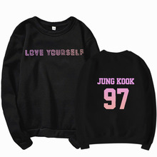 Kpop BangTan Sonyeondan Jung Kook97 sudadera Harajuku todavía Liebe dich selbst breve chaqueta sudadera 2024 - compra barato