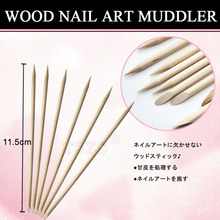 5 пакетов/лот (3 шт./пакет), 11,5 см деревянные палочки для дизайна ногтей, толкатель для кутикулы 2024 - купить недорого