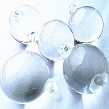 50pcs/lot 30mm Rare Transparent Asian Quartz Crystal Sphere Smooth Good Luck feng shui ball Hanging Home Decor free shipping 2024 - buy cheap