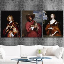 Home Decoration Print Canvas Art Wall Pictures Poster Canvas Printings Paintings England Anthony van dyck  Portrait 6 2024 - buy cheap