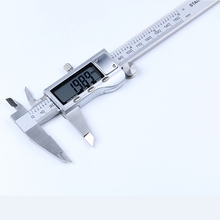 Medidor de calibre vernier digital eletrônico, 0-150mm/6 polegadas, aço inoxidável, 0.01mm, grande, lcd, micrômetro, ferramentas de medição de medição de calibre 2024 - compre barato