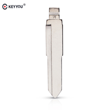 Keyyou-lâmina de metal para isuzu, lâmina de substituição para chave de carro, sem corte, 10x e kd #14 2024 - compre barato