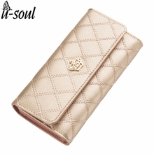 Fashion Women Wallets Good Quality PU Leather Wallets Fashion Purse Long Design Female Clutches Wallets Casual Purse ZCP233KK 2024 - buy cheap