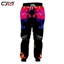 CJLM-Pantalones deportivos de ocio para hombre, pantalón de chándal 3D con estampado de flores de colores horribles, ropa informal de marca, venta al por mayor 2024 - compra barato