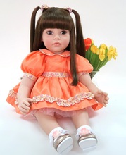 60cm Silicone Vinyl Reborn Baby Doll Toys Lifelike Fashion Baby Girls Birthday Gift Princess Dolls Bebes reborn menina bonecas 2024 - buy cheap