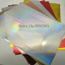 50 Pcs 20x29Cm A4 Hot Stamping Foil Paper Laminator Laminating Transfere Laser Printer Business Card Gold Silver Green Red Blue 2024 - buy cheap