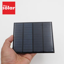 Painel solar 12v 1.5 w 1.9w, células solares padrão, epóxi, silicone policristalino, diy, para carro, rv, carregador de bateria, mini 2024 - compre barato