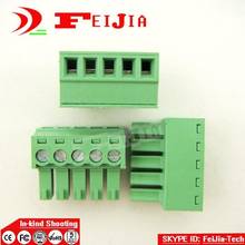 Free shipping (100pcs/lot) 15EDGK-3.81-5P + 15EDGVC-3.81-5P Straight Pin Screw Terminal Block Connector Pluggable type  NO.1 2024 - buy cheap
