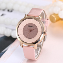 2018 New Arrivel Elegent Leather Strap Watches Women Dress Watch Girl Casual Quartz Wristwatch Lady Simple Quartz Bracelet Watch 2024 - buy cheap