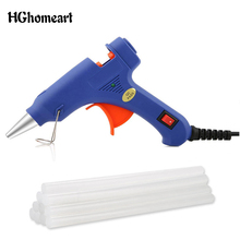 HGhomeart Hot Glue Gun High Temp Hot Melt 20W Glue Gun DIY Tool Power Tool Small Craft Projects 2024 - buy cheap