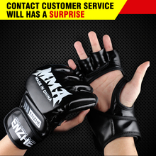 Half Finger MMA Gloves for Men PU Kicki Boxing Karate Muay Thai Guantes De Boxeo Free Fight Semi-finger Sanda Training Equipment 2024 - buy cheap