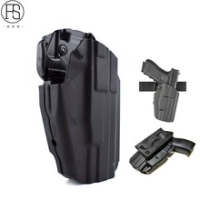 Funda de pistola táctica para caza, para mano derecha, Airsoft, combate, Universal, para Glock 17 19 / USP/ PT24/ SIG Sauer P226 2024 - compra barato