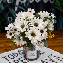 Belo crisântemo artificial flor falsa para festa em casa decoração de casamento flores artificiais decoração de festa spapel 2024 - compre barato