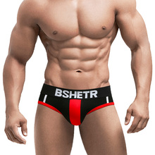 BSHETR New Design Male Underwear Briefs Men Soft Briefs Cotton Male Panties Slip Cueca Mens Briefs Gay Underpant Fashion Pants 2024 - buy cheap