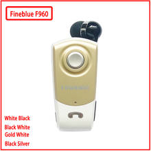Fineblue F960 мини bluetooth-наушники, беспроводные наушники с микрофоном, гарнитура, звонки, напоминающие вибрацию, износ, зажим для драйвера 2024 - купить недорого