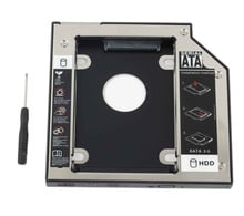 WZSM Оптовая продажа Новый 2nd HDD SSD жесткий диск Caddy 12,7 мм для HP ProBook 6440b 6450b 6550b 6530B 6535B 6730B 2024 - купить недорого