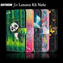 For Lenovo K6 Note Cover K6Note K53a48 Luxury Flip Leather Card Holder Wallet Book Case For Lenovo K6 Note Protective Phone Bag 2024 - buy cheap