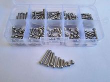 200pcs Stainless Steel M2.5 Torx T&TX Socket Round Head Screw Bolt Assorment Free Shipping 2024 - buy cheap