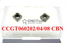 Frete grátis 2 peças inserções de diamante cbn ccgt060202/ccgt060204/ccgt060208, inserções de diamante cnc cbn para ferramentas de torno para sclcr 2024 - compre barato