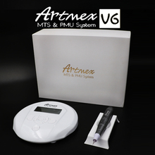 Máquina de tatuaje de alta calidad Artmex V6, pluma rotativa para cejas, labios, sistema MTS PMU con aguja de tatuaje V6 2024 - compra barato