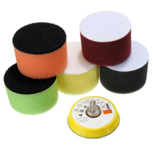 16Pcs 2 inch 50mm Polishing Buffing Pad Flat For Car Cleaning Cleaner Polisher Buffer Tools Kits For Detail Work With Sucker 2024 - buy cheap