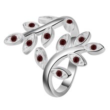Prata 0 anel banhado a, Moda jóias de prata anel para mulheres e homens, / Bvrlsszq HBTSQORO 2024 - compre barato