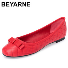 BEYARNEnew Lady soft sole Flats rain Shoes for drive pregnant woman shoes Women Spring summer Shoes big size35-41square toeE509 2024 - buy cheap