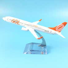 16cm Alloy Metal Model Plane Brazil Air GOL Airlines Boeing 737 B737 800 Airways Aircraft Airplane Model w Stand Gift 2024 - buy cheap