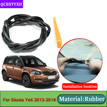 Car-styling For Skoda Yeti 2013-2018 Anti-Noise Soundproof Dustproof Car Dashboard Windshield Sealing Strips Auto Accessories 2024 - buy cheap