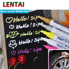 LENTAI-rotuladores de pintura para coche, marcador oleoso de grafiti para Opel astra h j g insignia vectra Seat leon ibiza Ssangyong, 1 unidad 2024 - compra barato