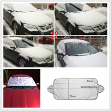 2018 новый автомобиль снег лед солнце Солнце Пыль предотвращает покрытие окна для Opel Corsa Antara Meriva Zafira Insignia Mokka 2024 - купить недорого