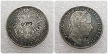 Copia de monedas de florín de AUSTRIA, 1857-1865 2024 - compra barato