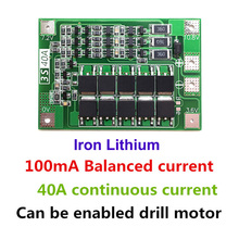 3S 40A Iron Lithium Battery Charger Protection Board with Balance PCB BMS For Drill Motor 9.6V 10.8V Lipo Cell Module 2024 - buy cheap