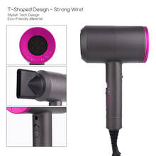 Professional Powerful Hair Dryer Foldable Negative Ion Blow Dryer Hot/Cold Wind Low Noise Home Travel Hair Dryer with Nozzles 45 2024 - buy cheap