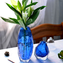 Современная ручная Террариум цветная стеклянная ваза для украшения дома настольные вазы для цветов для украшения свадеб 2024 - купить недорого