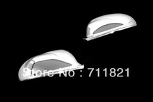 Capa para espelho retrovisor automotivo, revestimento cromado lateral para volkswagen, vw eos, jetta, mk5 2024 - compre barato