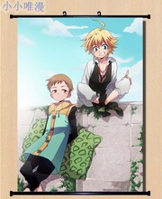 Anime  Decorative Picture The Seven Deadly Sins Nanatsu no Taizai Dragon's Sin of Wrath Meliodas Home Decor Wall Scroll Poster 2024 - buy cheap