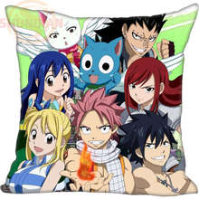 New FAIRY TAIL full Pillowcase Wedding Decorative Pillow Case Customize Gift For Pillow Cover 35X35cm,40X40cm(One Sides) 2024 - buy cheap